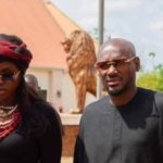 2Baba and his wife Natasha Osawaru.
